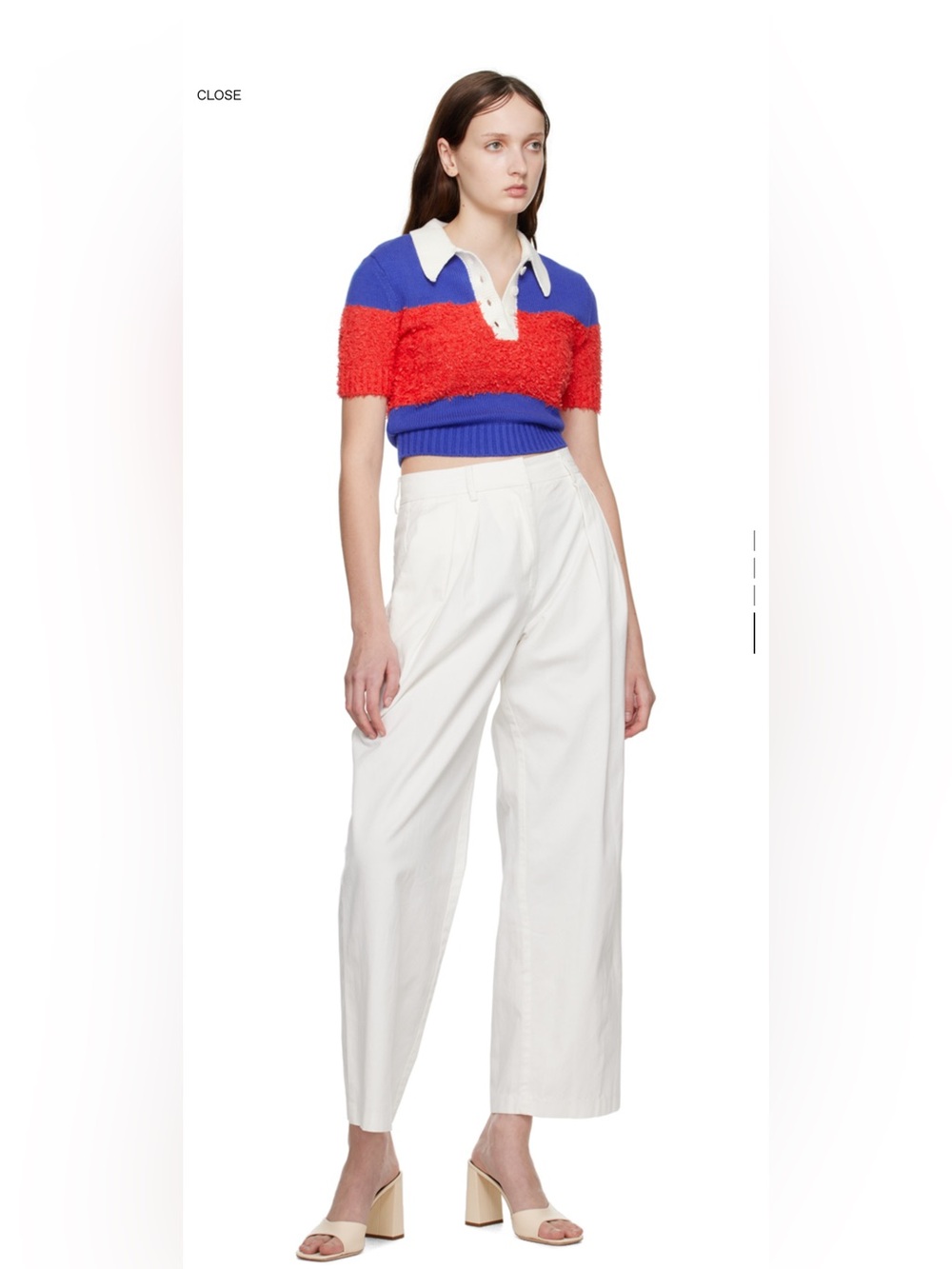 Staud High-Waist Wide Leg Pants - Women's